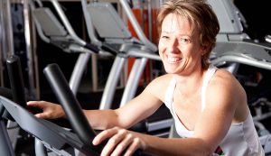 Woman exercising studio lg